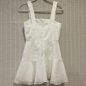 WHITE AMANDA UPRICHARD DRESS